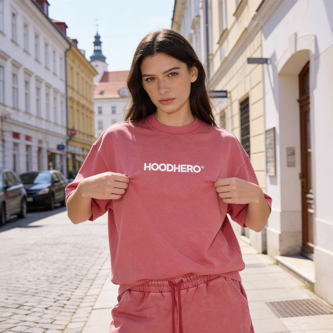 T-shirt Street Peak - Pink